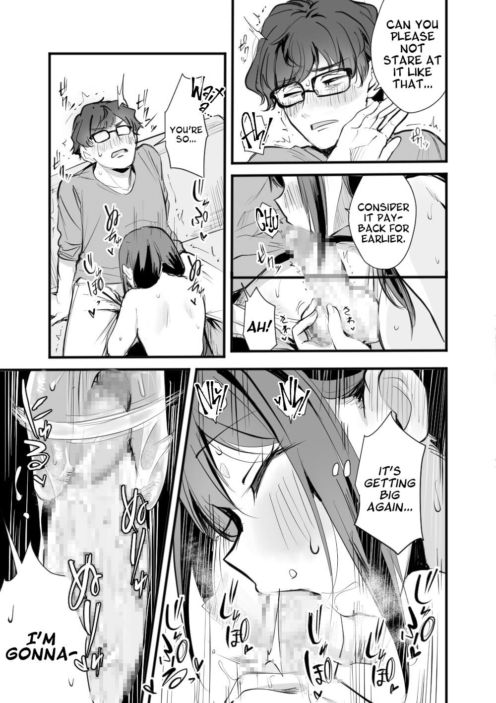 Hentai Manga Comic-In A Rented Office With Yuzuka-Read-20